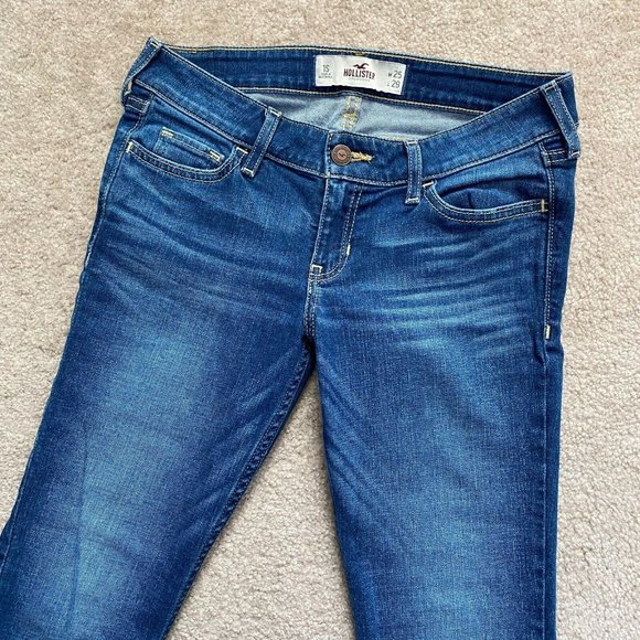 Hollister Juniors 1S / 1 Short Denim Skinny Jeans Act W 28 x I 28 Short Inseam - Picture 2 of 12